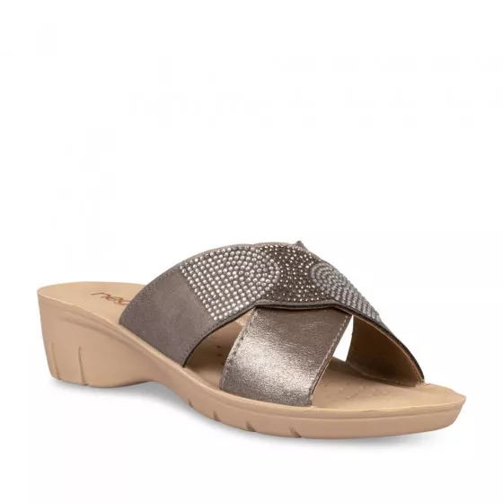 Mules METALLISE NEOSOFT RELAX