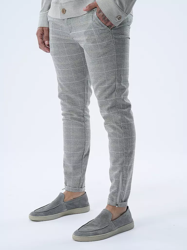 GABBA Chino Slim Fit PISA KAOS hellgrau