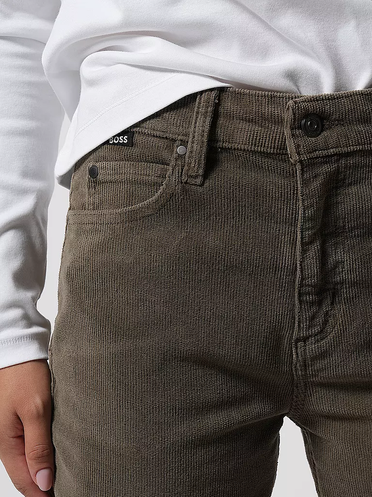 BOSS Cordhose  braun