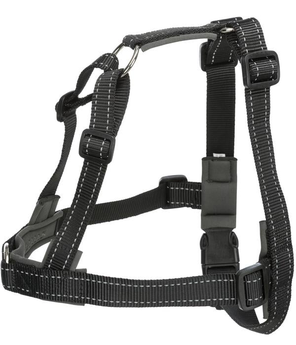 Trixie Hundegeschirr Lead'n'Walk Soft, schwarz