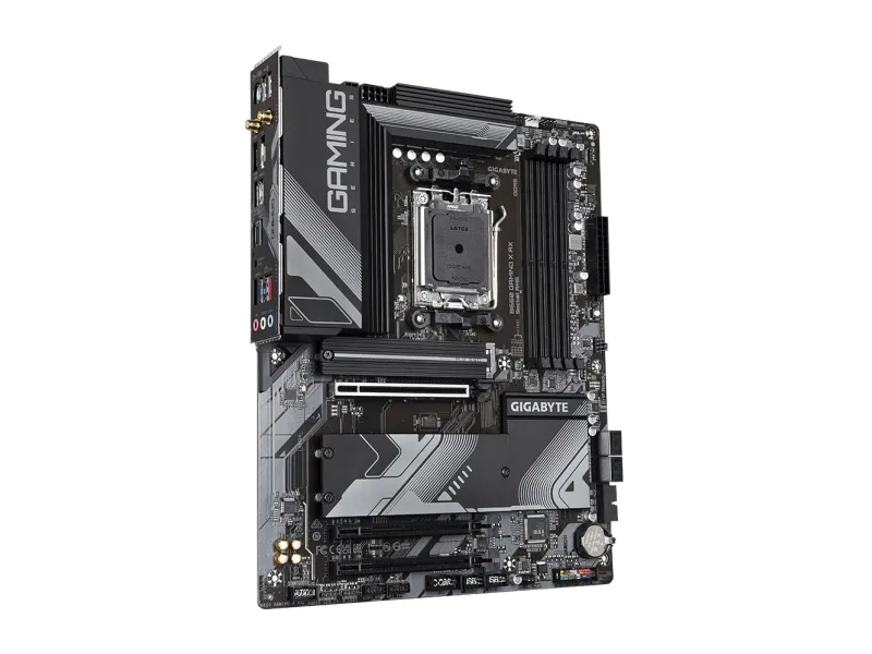 Gigabyte B650 GAMING X AX - Bundkort - ATX - Socket AM5 - AMD B650 Chipset - USB 3.2 Gen 2, USB-C 3.2 Gen2, USB 3.2 Gen 1 - 2.5 Gigabit LAN, Wi-Fi 6E, Bluetooth - onboard grafik (CPU påkrævet) - High Definition Audio (7.1-kanal)