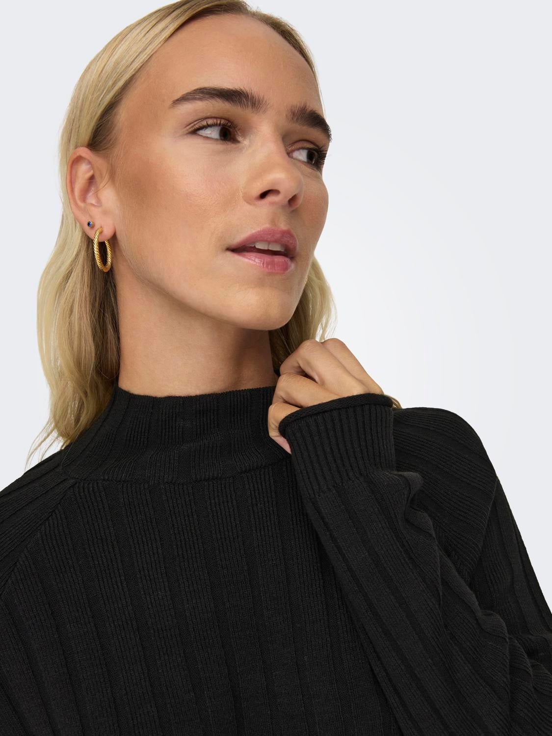 ONLNEW Strickpullover Black