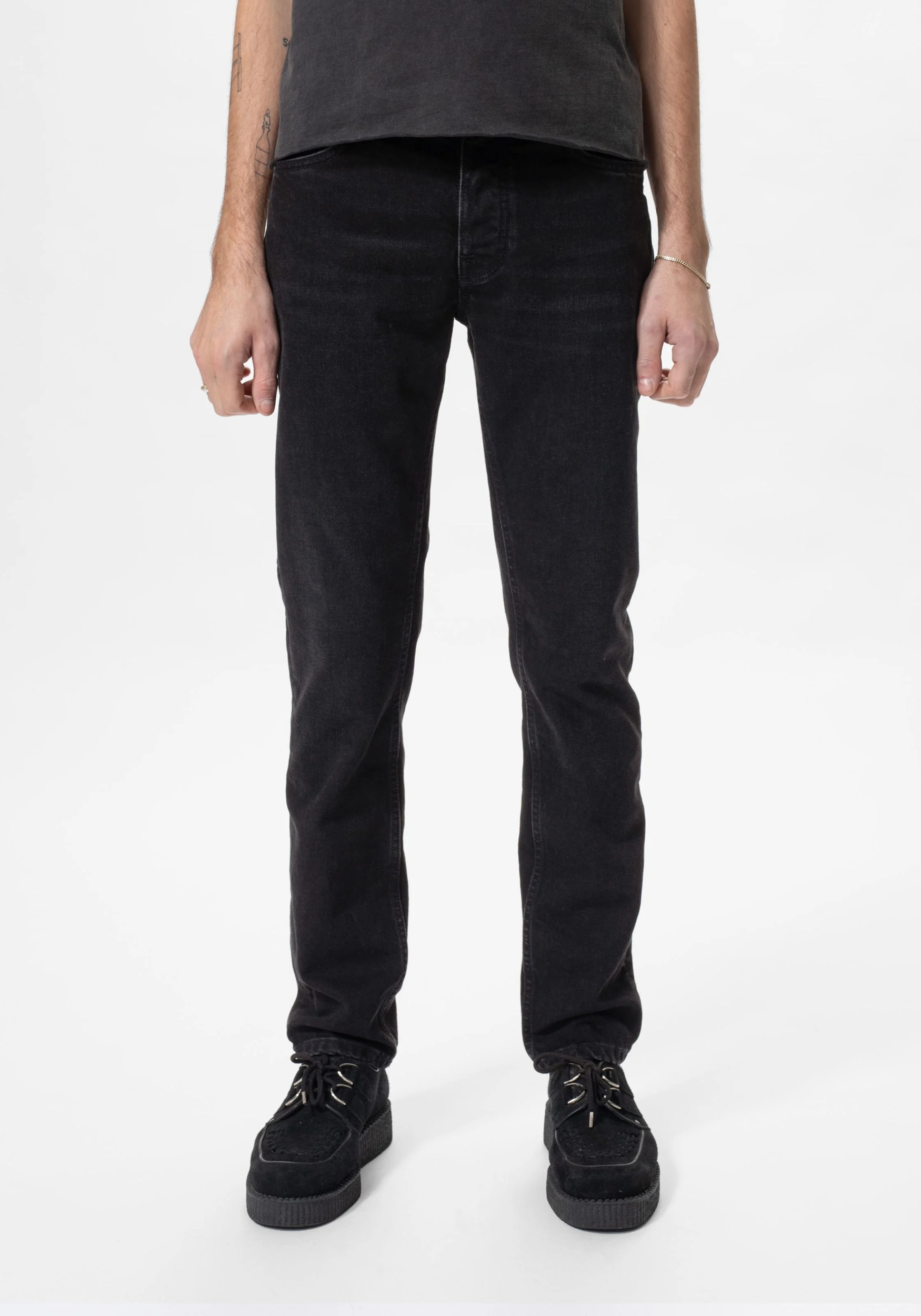 Nudie Jeans Jeans Solid Ollie Black Steel