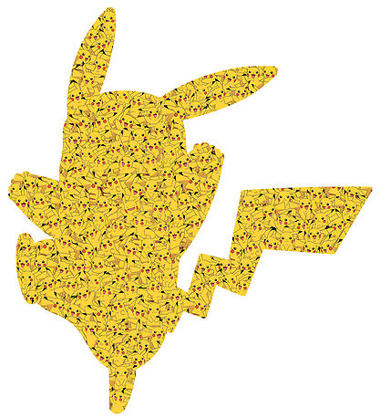 Ravensburger Puzzlespiel - 727 Teile - Pokémon Geformtes Pikachu