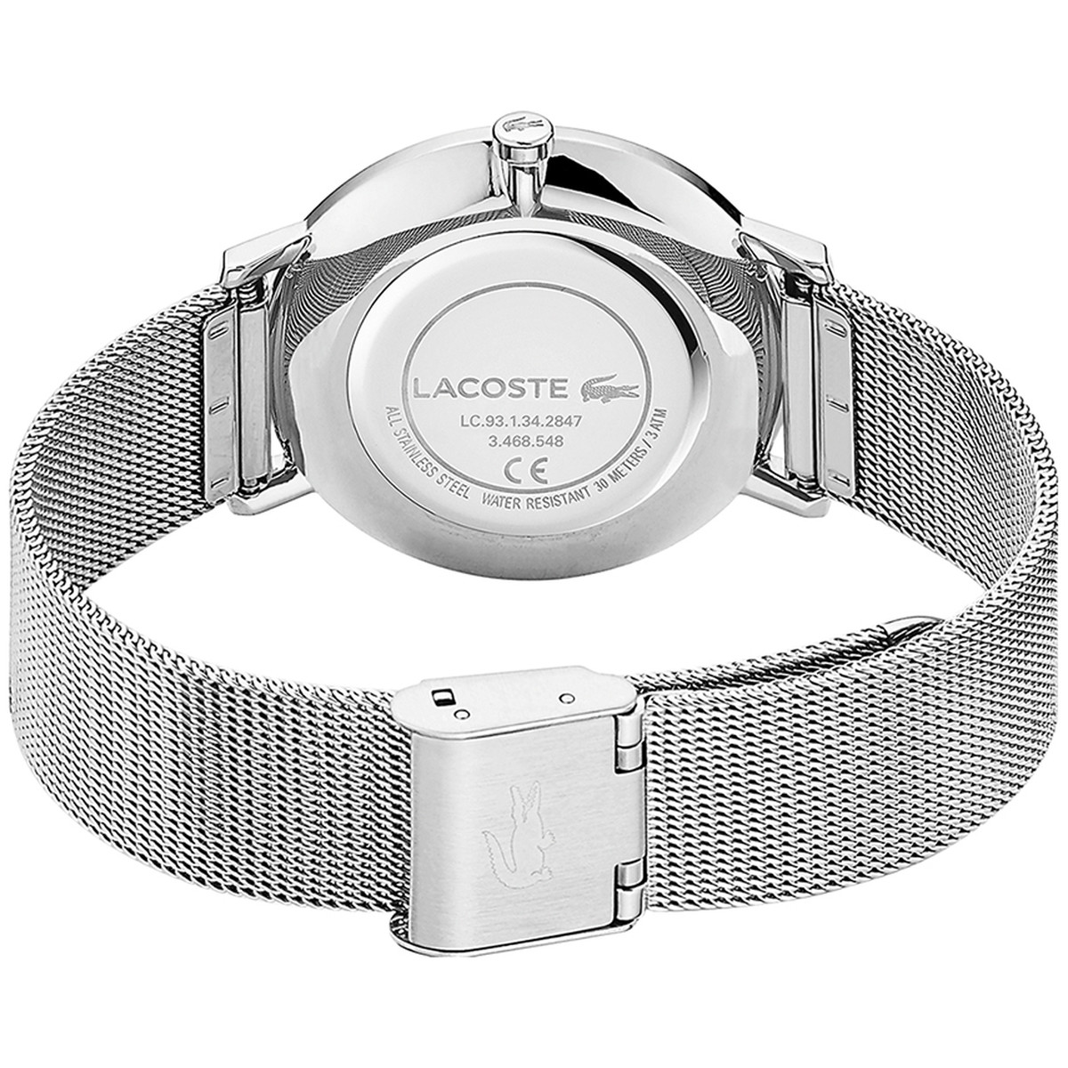 Montre Lacoste femme acier milanais