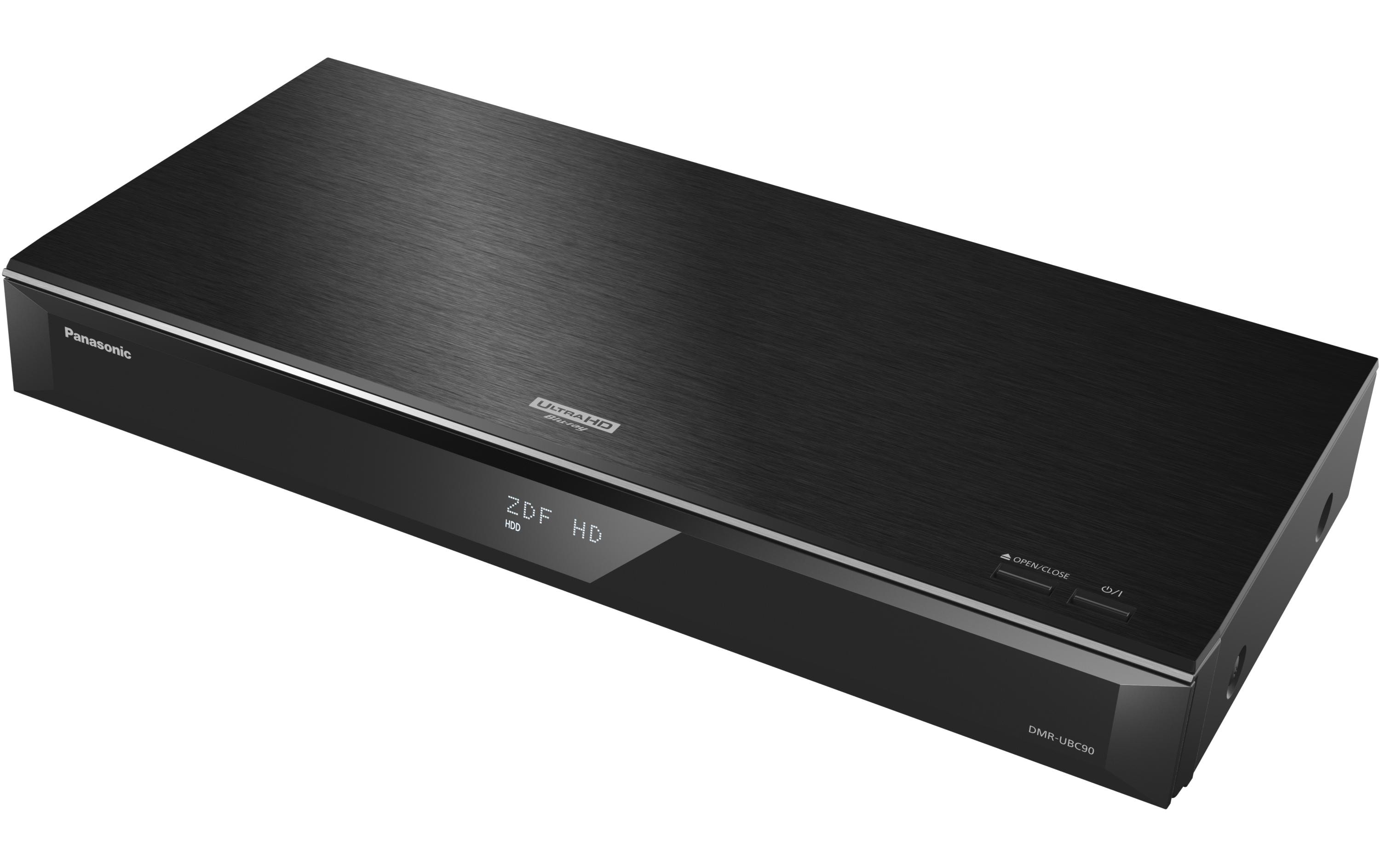 Blu-ray Recorder DMR-UBC90 Schwarz<br>Der Videorecorder für das UHD-Zeitalter