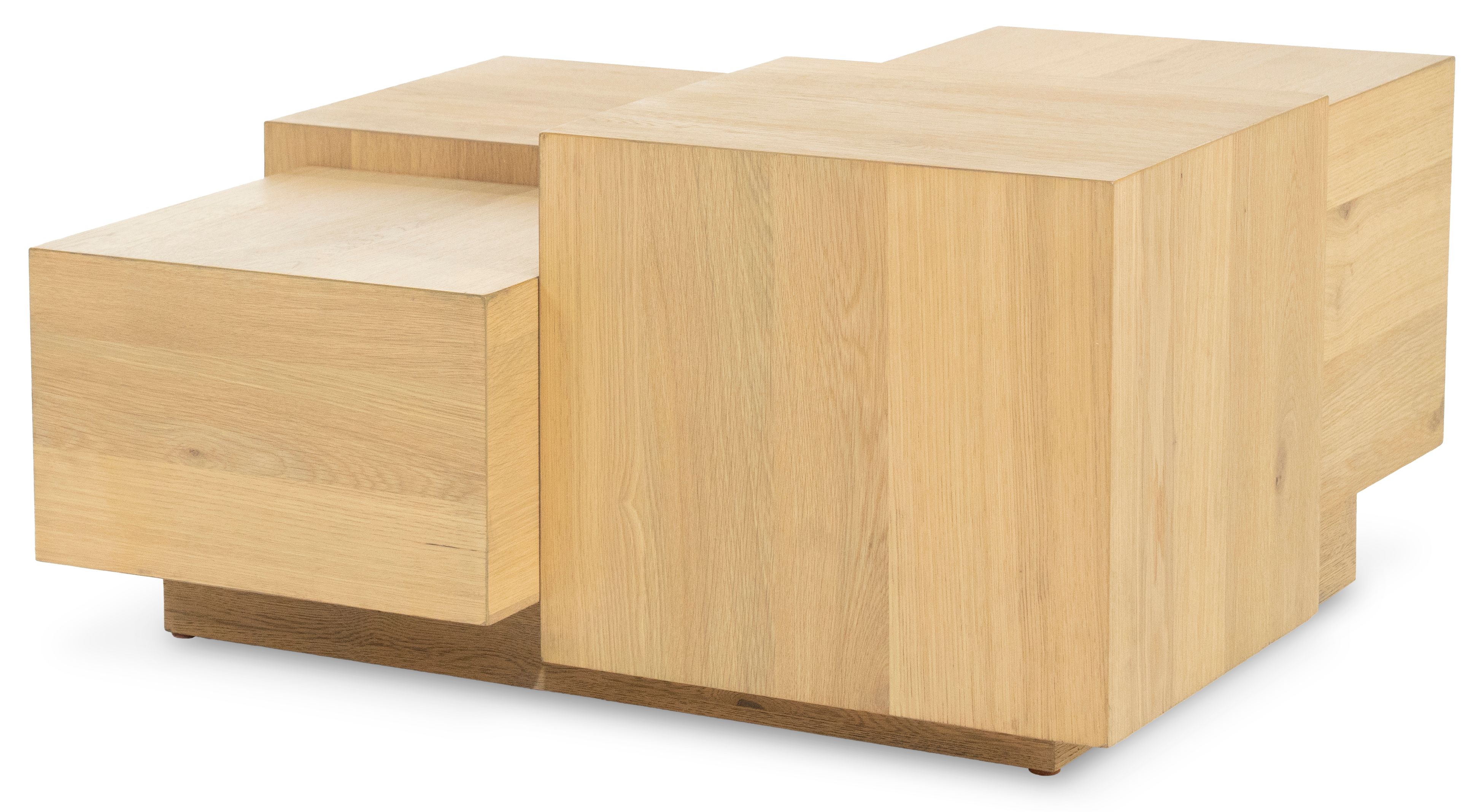 Salontafel 96386 naturel Quinten B80 x D80 x H40 cm