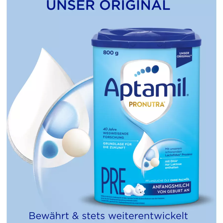 Aptamil Anfangsnahrung Pronutra PRE ADVANCE 800 g ab der Geburt