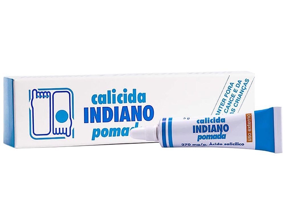 POMADA CALICIDA INDIANO 270MG/G 5G