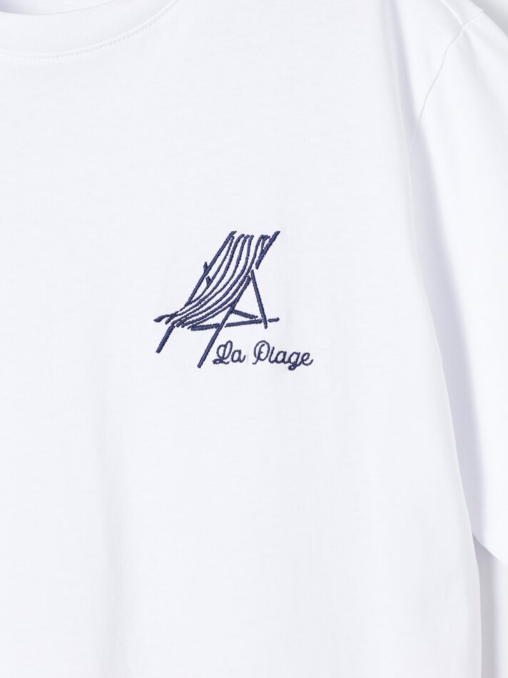 Camiseta bordada - Branca