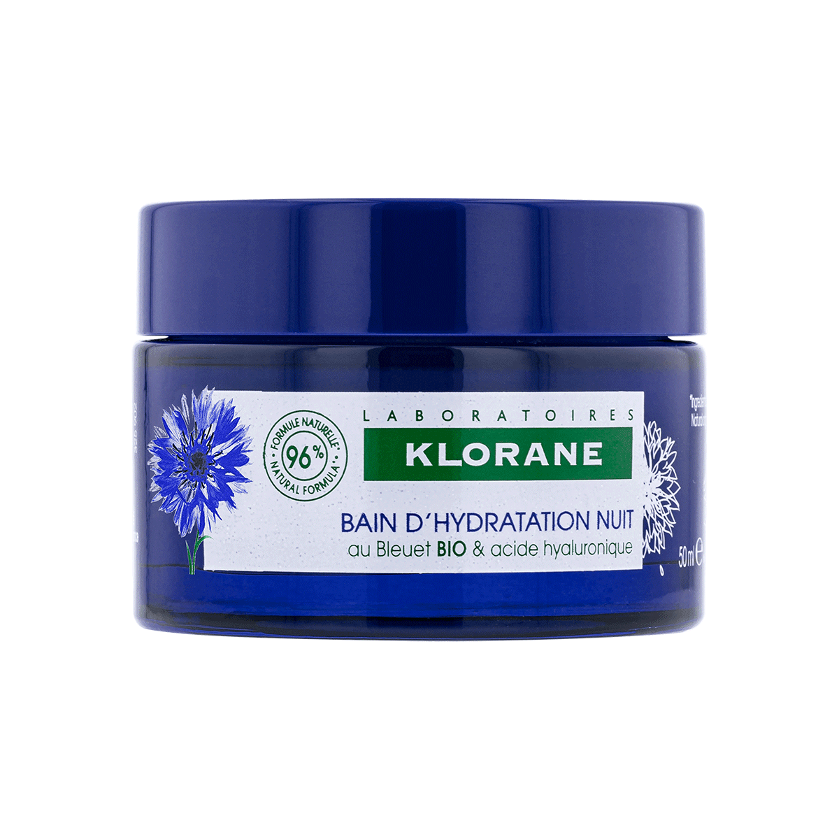 Klorane Bleuet Bio Nacht-Feuchtigkeitspflege 50 ml
