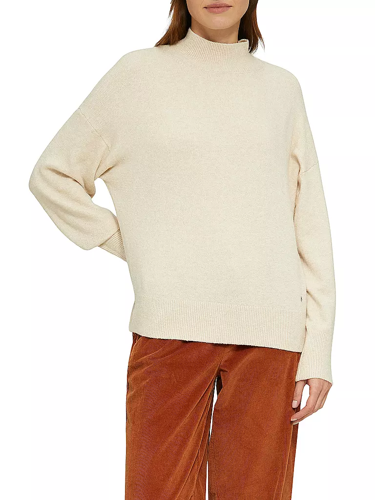 S.OLIVER Rollkragenpullover beige
