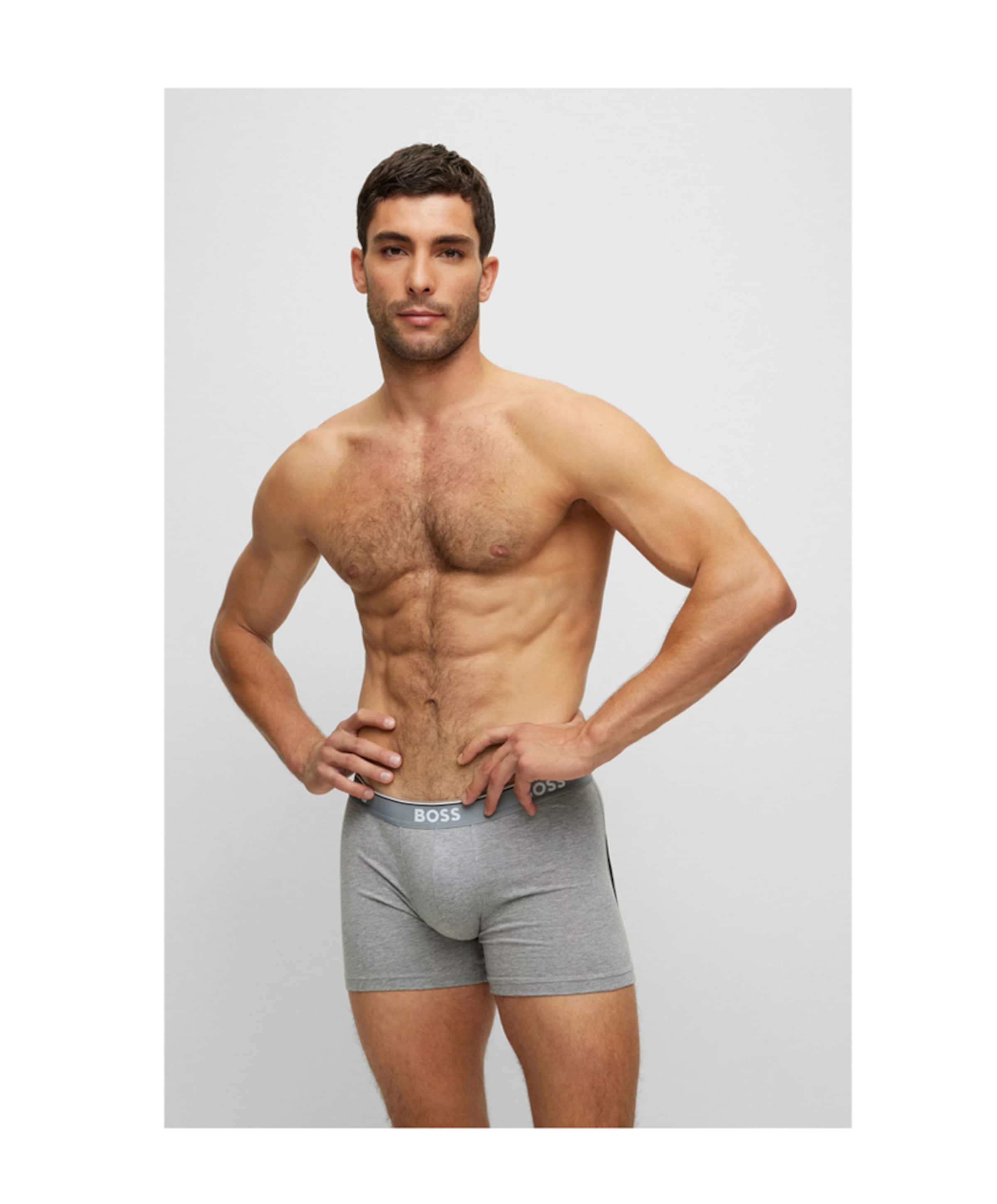 Boss Menswear Heren boxershort grijs