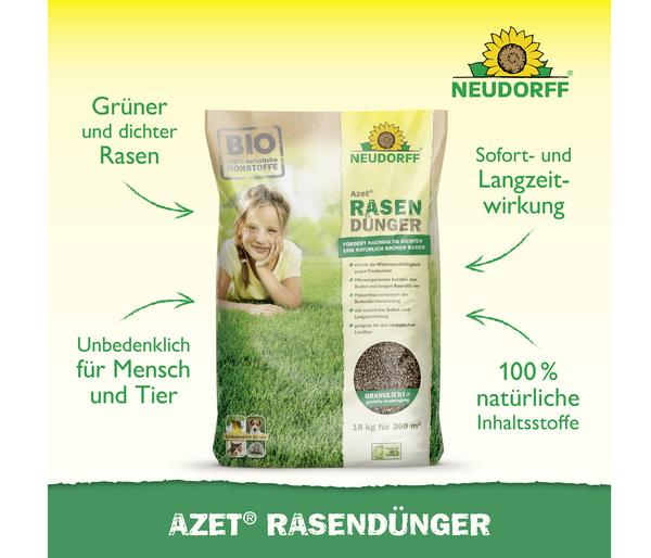 Neudorff Azet® Rasendünger, 18 kg