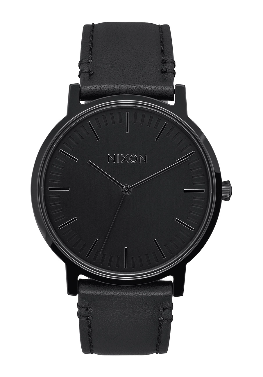 Nixon The Porter Leather All Black A1058-001