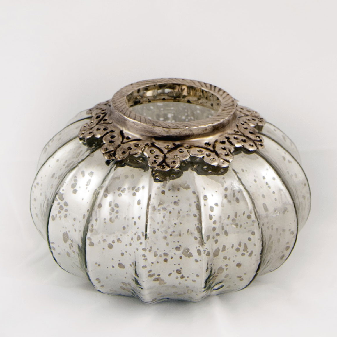 Windlicht 'Pumpkin' S, Ø 17 cm, H 13 cm von fischer's lagerhaus