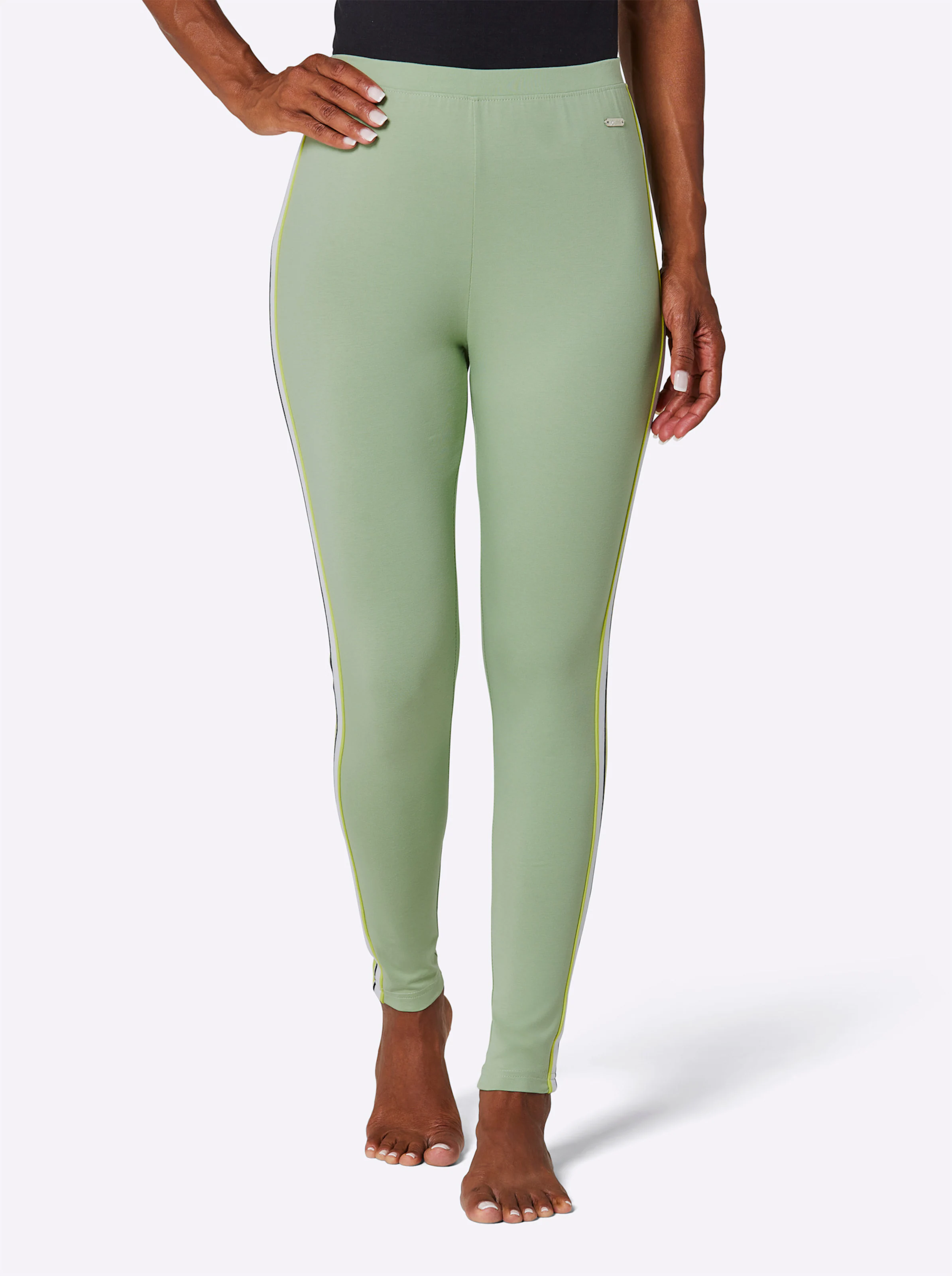 feel good Leggings in eucalyptus