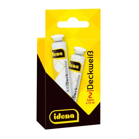 Idena Deckweiss 2 Tuben á 7,5ml