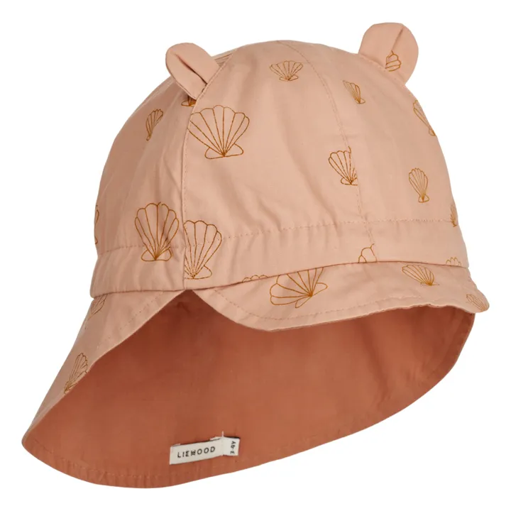 Liewood Chapeau Réversible Gorm Coton Bio Bébé | Rose