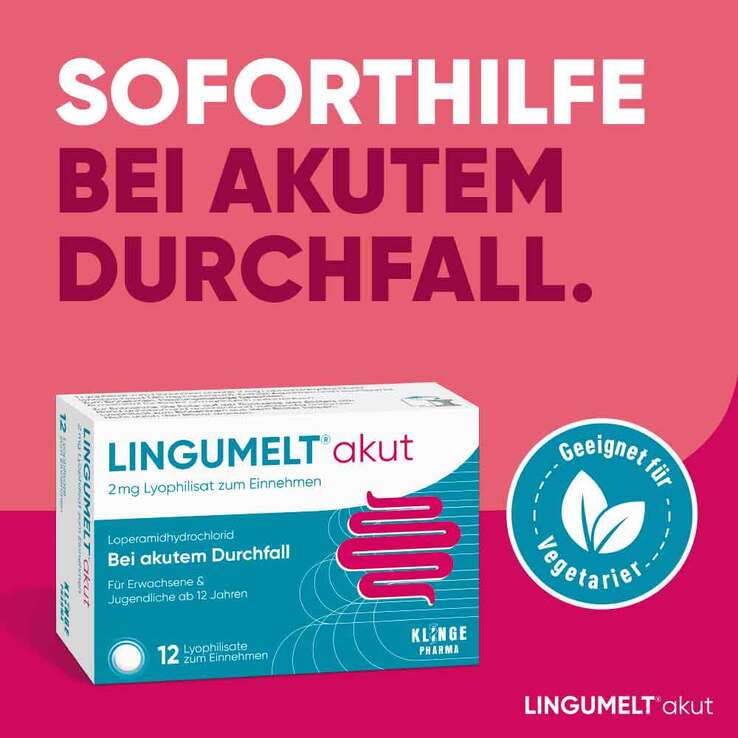 LINGUMELT akut Schmelztabletten, 6 St