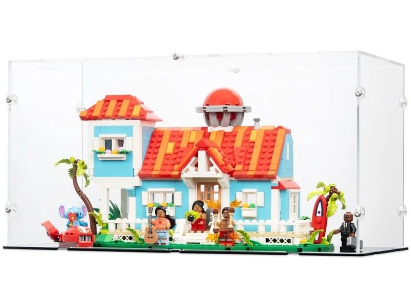 iDisplayit Acryl-Display für Das Strandhaus aus Lilo und St Elegantes Acryl-Display für die LEGO Sammlung