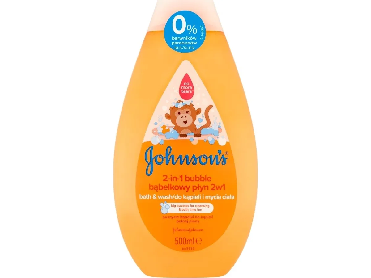 JOHNSON BABY Bubble bubble liquid 2-in-1 500ml.