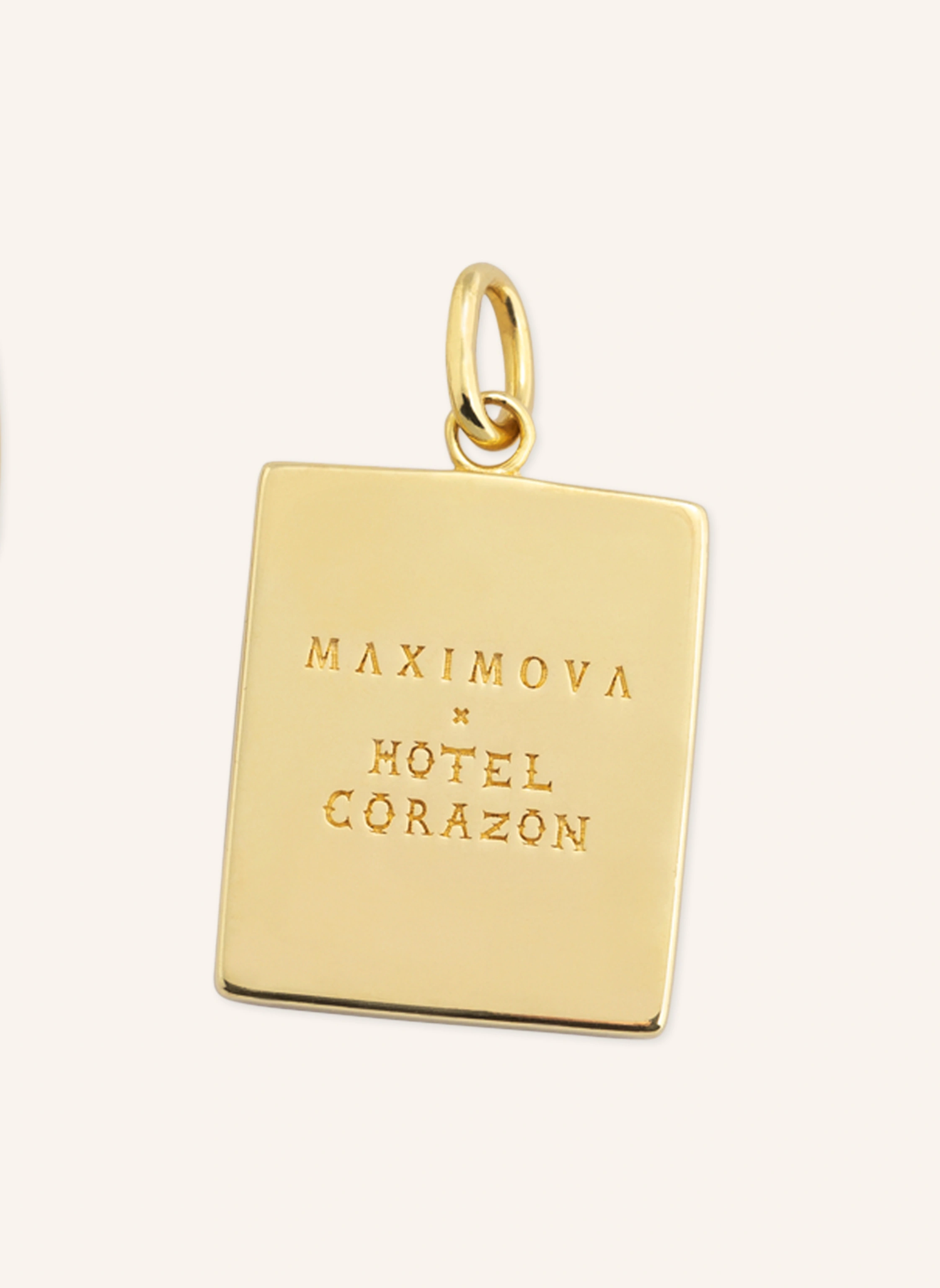 Maximova Jewelry Halskette TWISTED LOVE RED