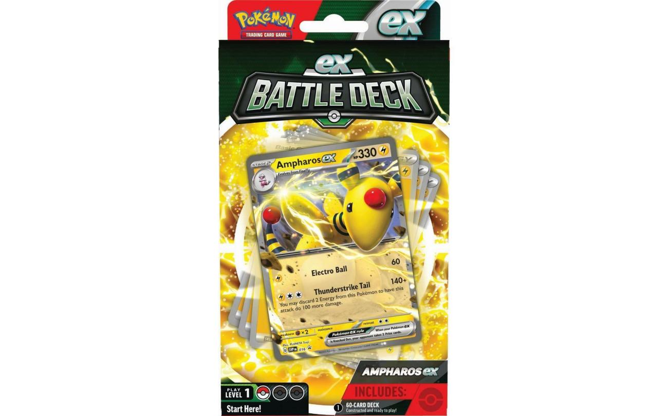 Pokemon Scarlet & Violet Paldea Evolved - Lucario & Ampharos Battle Deck