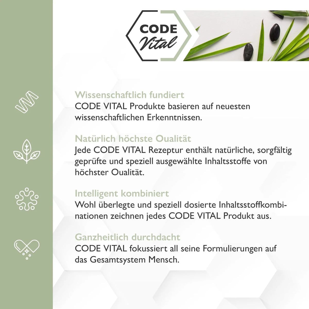 CODE Vital Kieselerde Plus – Haare & Nägel Komplex