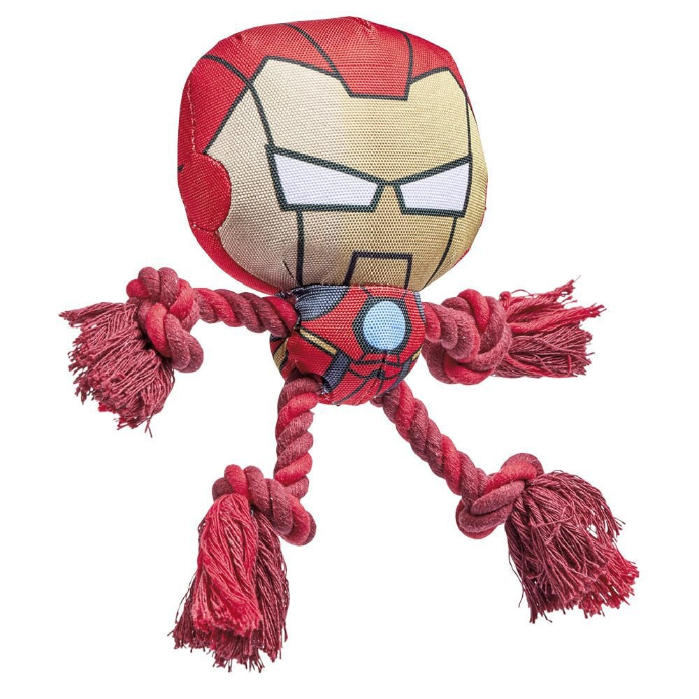 Jouet pour chien Iron Man rouge
