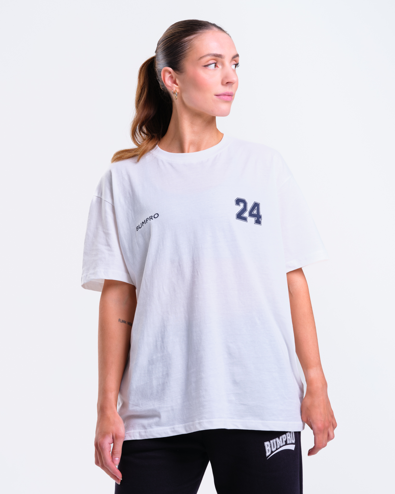 Bumpro BP Oversized T-shirt White\Soccer