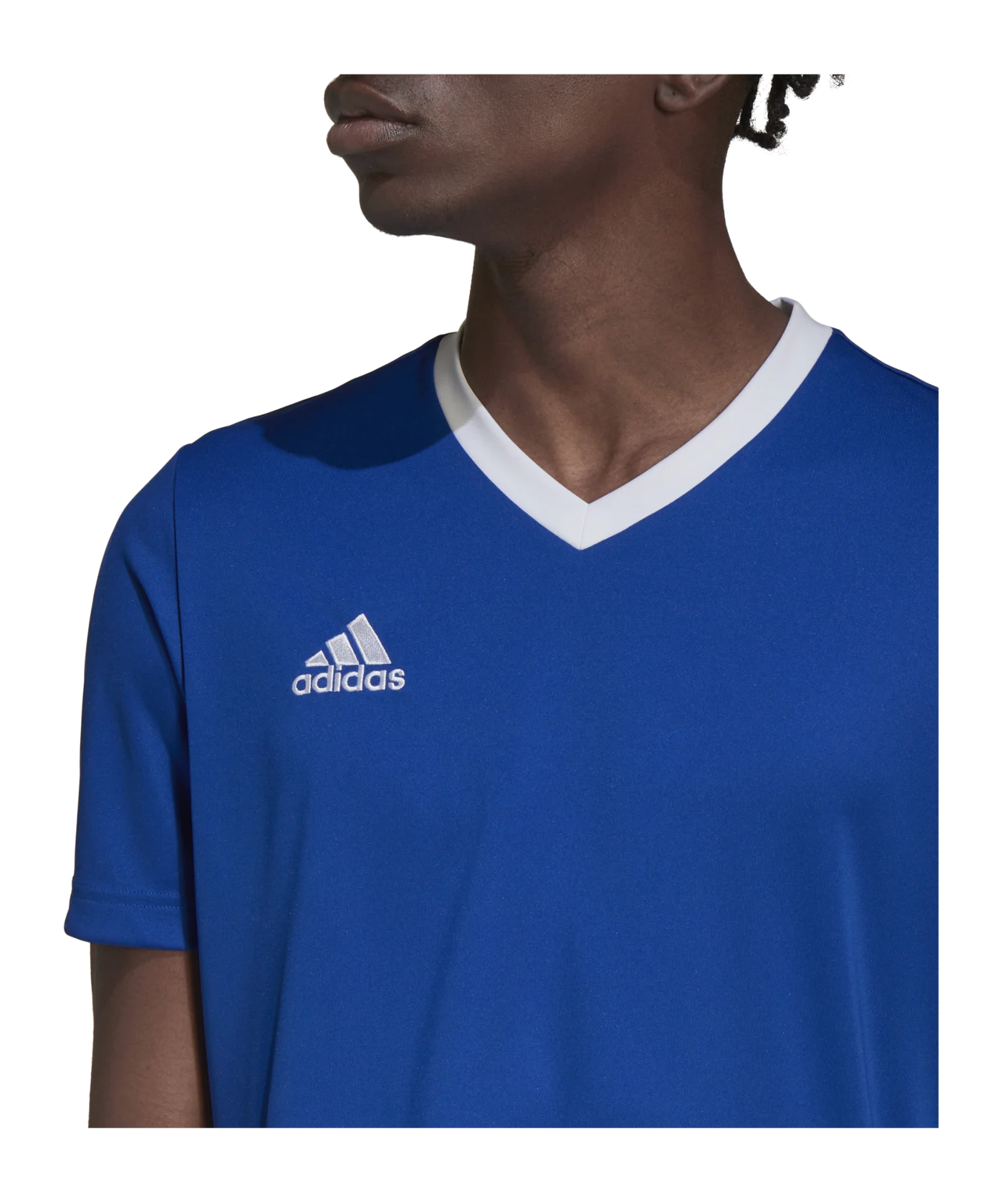 adidas Entrada 22 Trikot Blau Weiss
