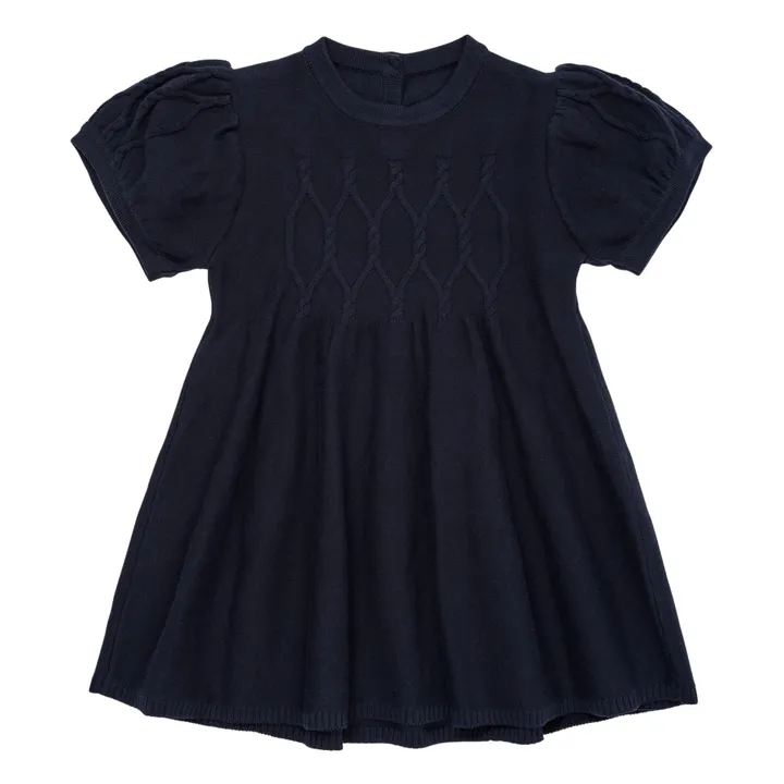 Copenhagen Colors Robe Torsadée | Bleu marine