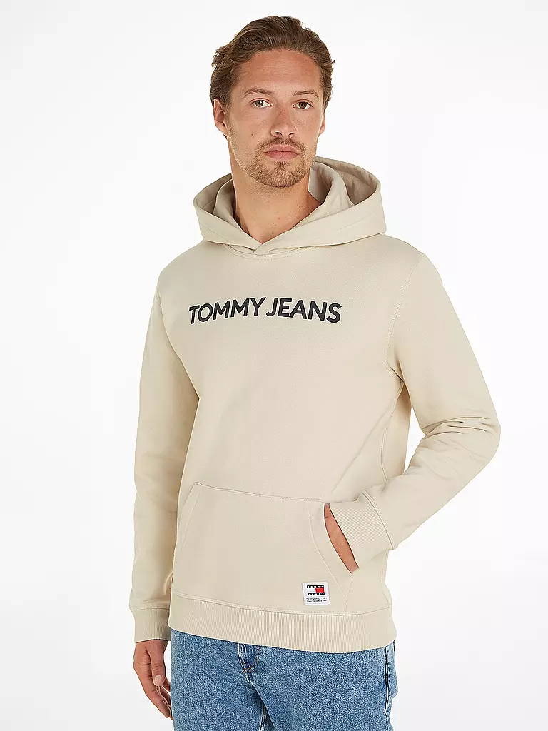 TOMMY JEANS Kapuzensweater - Hoodie beige