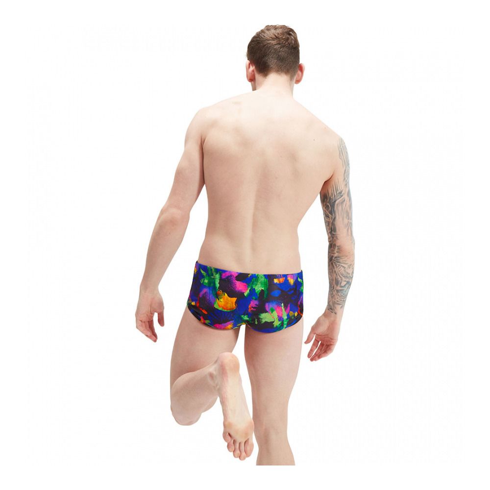 Speedo ECO+ CLUB TRAINING ALLOVER - Bas de maillot de bain Homme black/purple