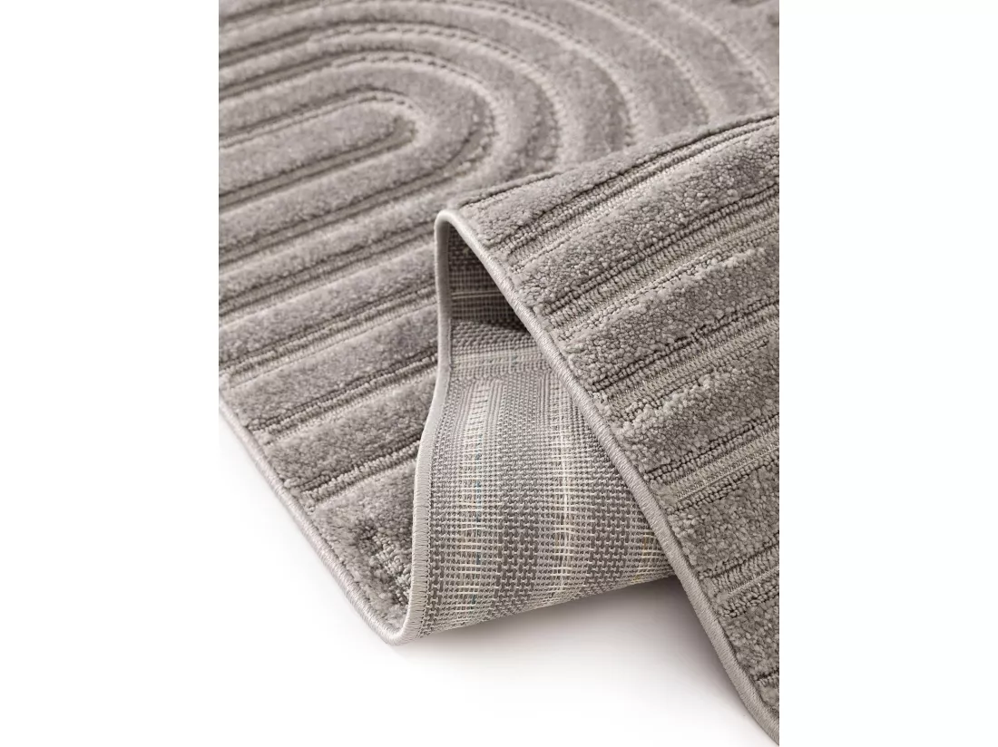Tapis Leo Gris clair 240x340 cm