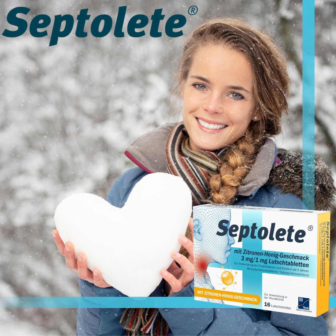 Septolete® mit Zitronen-Honig-Geschmack 3 mg/1 mg