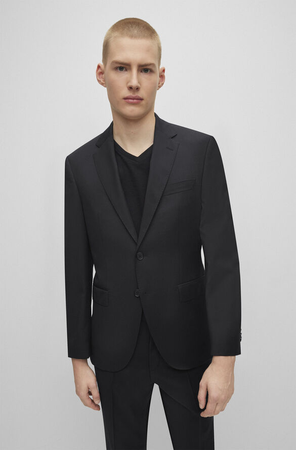 BOSS BOSS Men Business Clothing Jackets Sort
