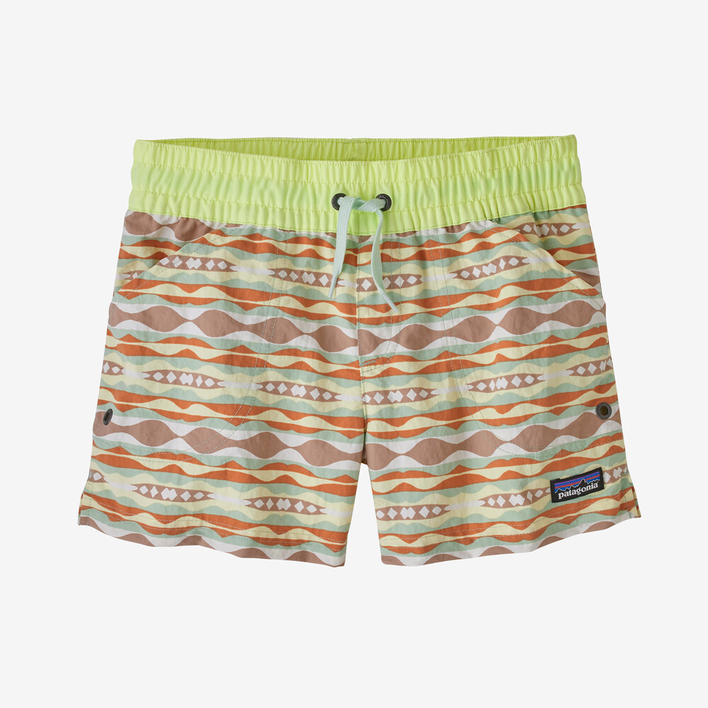 Costa Rica Baggies Shorts für Kinder – 3 Zoll – Ungefüttert