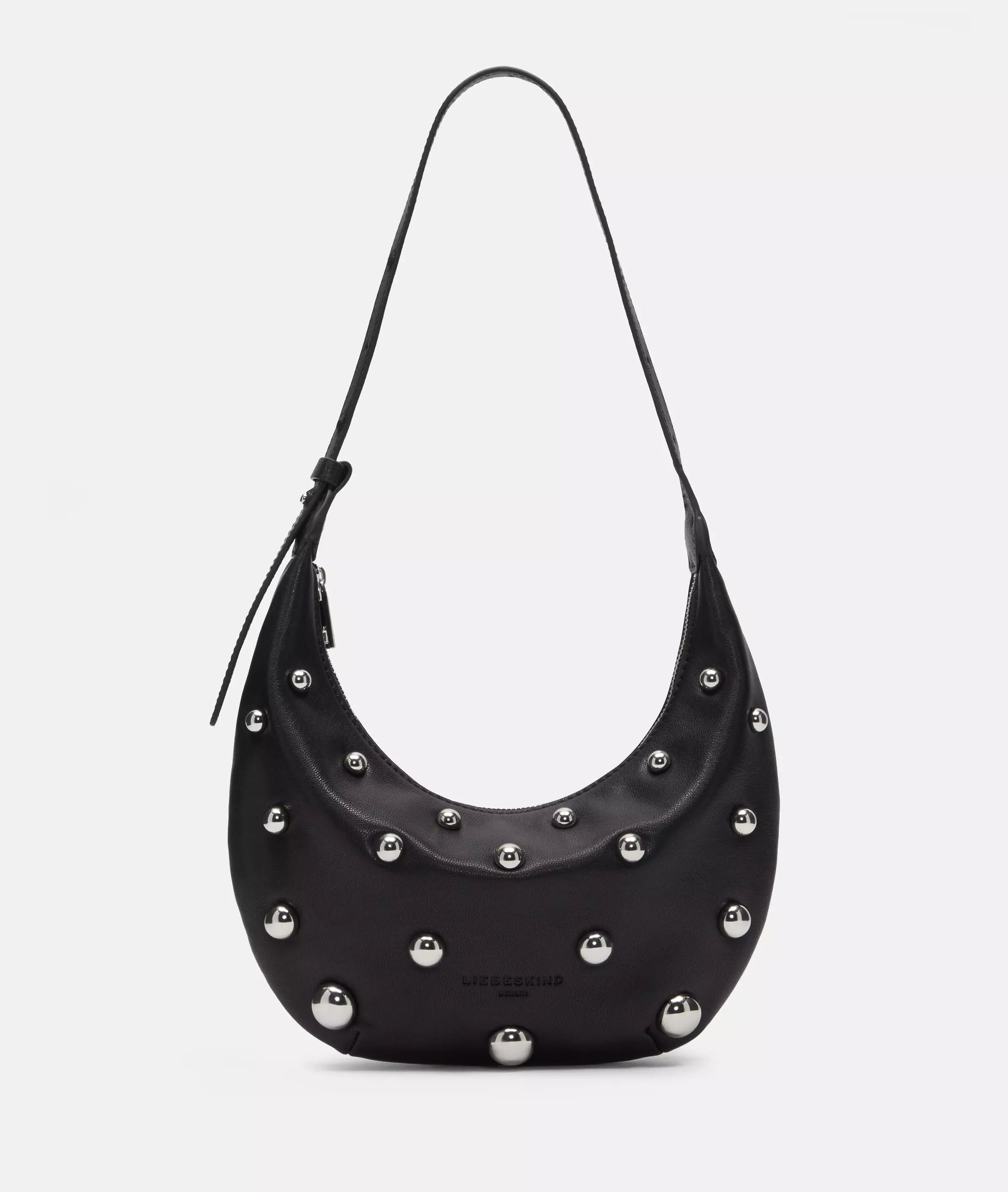 Hobo Small hobo bag made from naturally grained leather