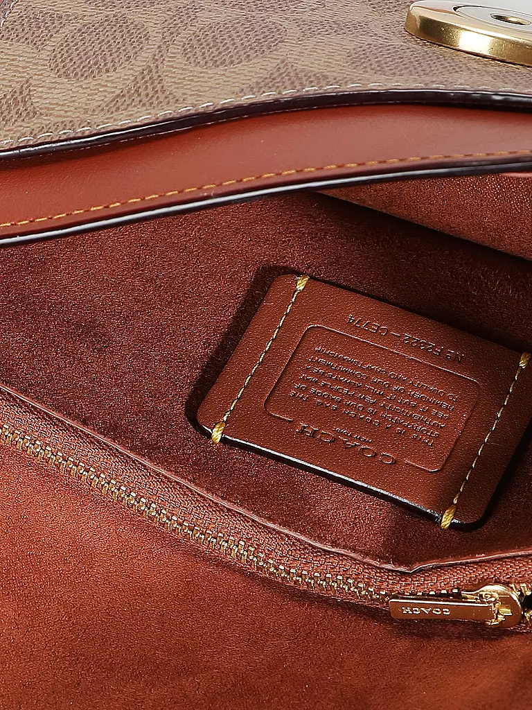 COACH Ledertasche - Mini Bag TABBY braun