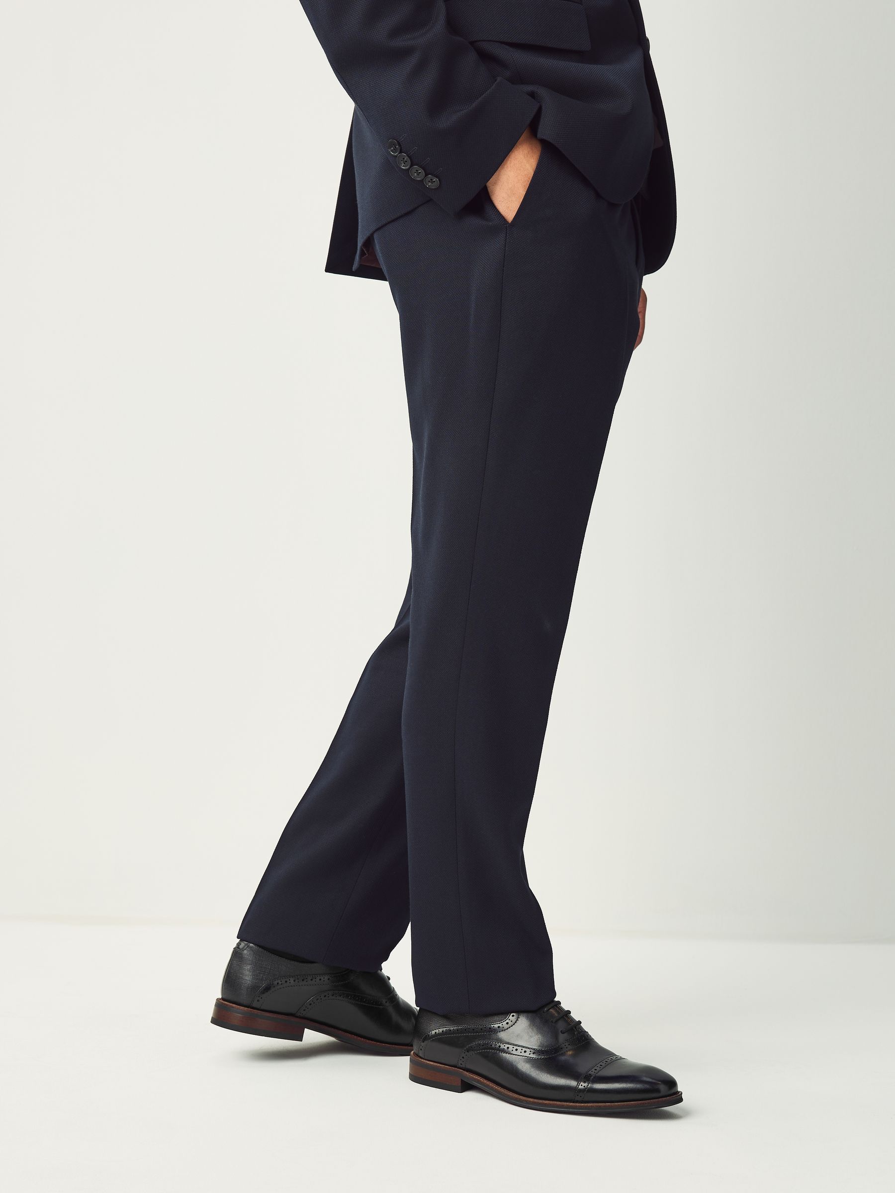 Zwart - Oxford-schoenen met neusstuk