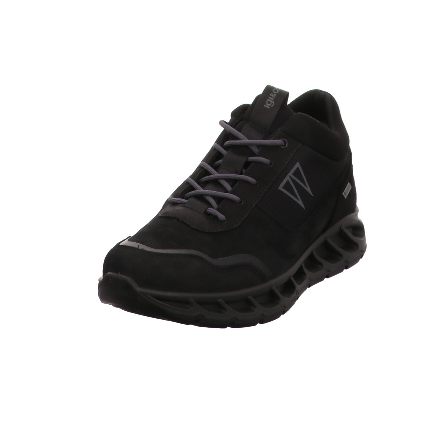 IGI & Co Schnürhalbschuh schwarz