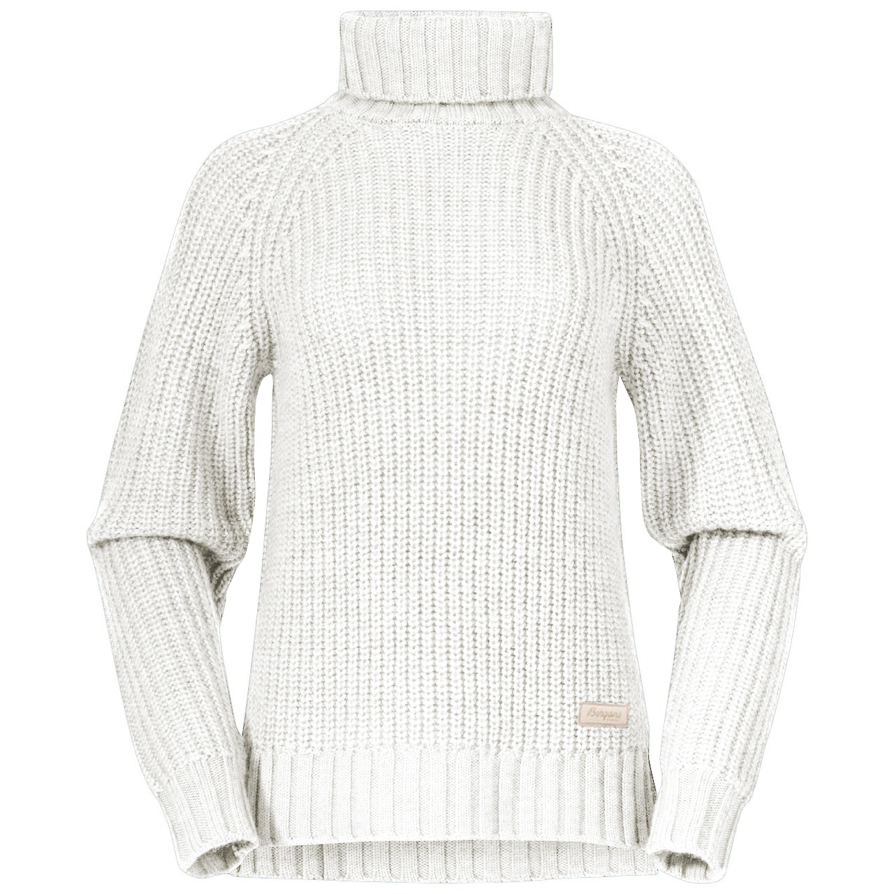 Nordmarka Merino High Neck Jumper Dame Vanilla White