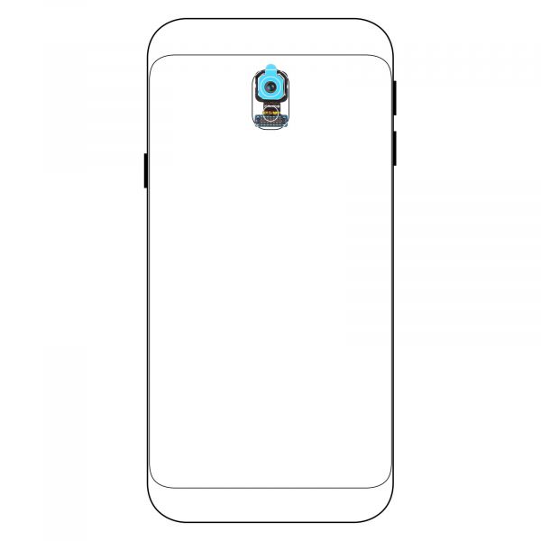 Clappio Câmara Traseira Samsung Galaxy J3 2017 Módulo câmara fotográfica compatível