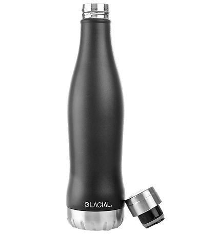 Glacial Thermoflasche - 600 ml - Black