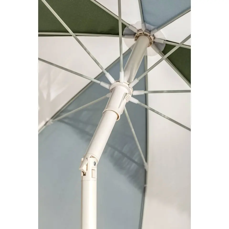 Parasol Oliva tilt - zand/groen - Ø200 cm