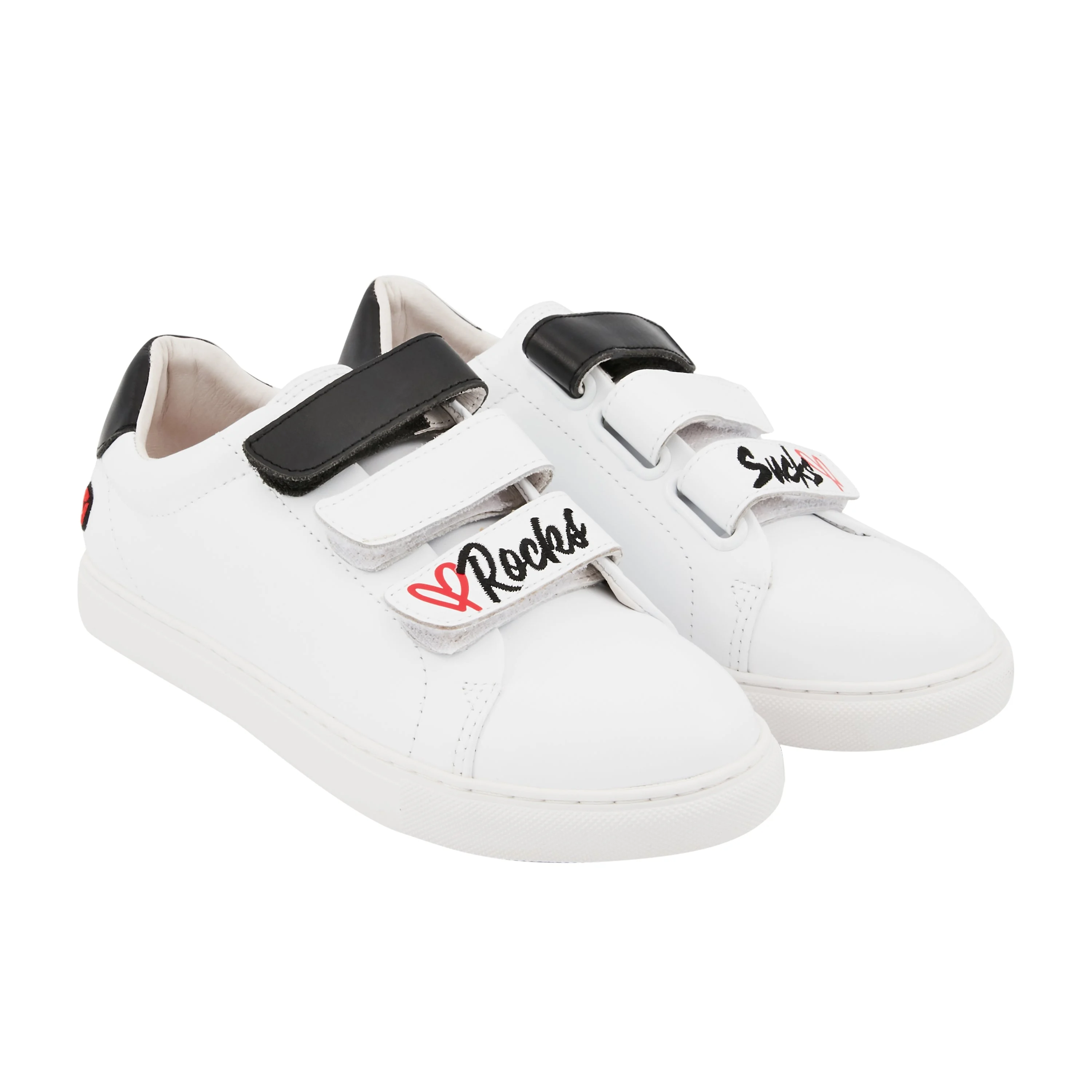 EDITH ROCKS - Sneakers en cuir | Blanc