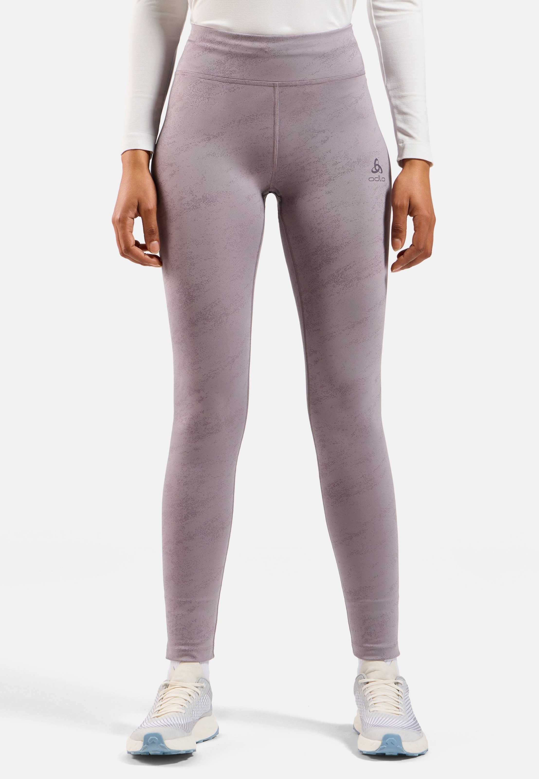 Zeroweight Reflect Print Lauftights in gray ridge