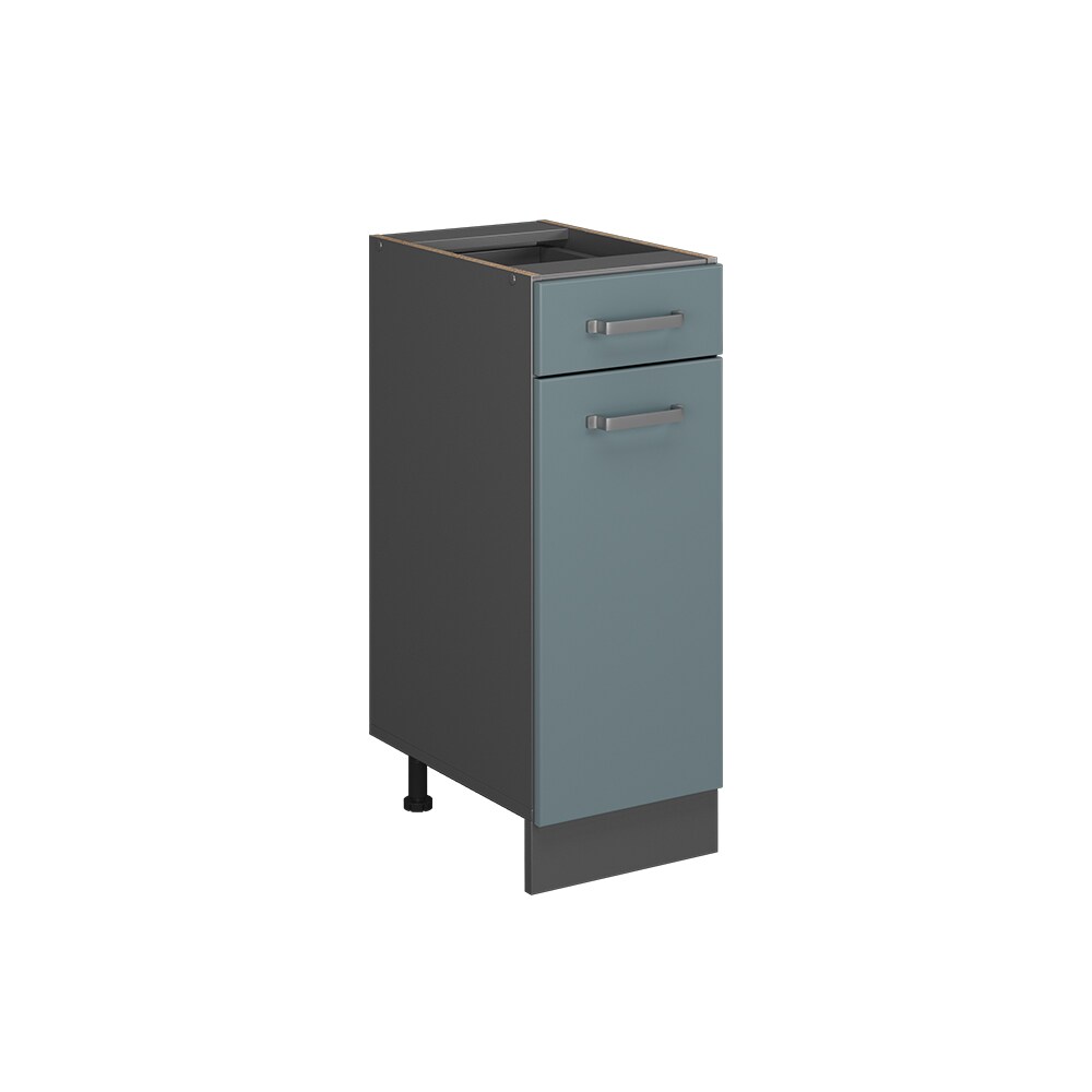 Vicco Schubunterschrank Küchenschrank R-Line Solid Anthrazit Blau Grau 30 cm modern